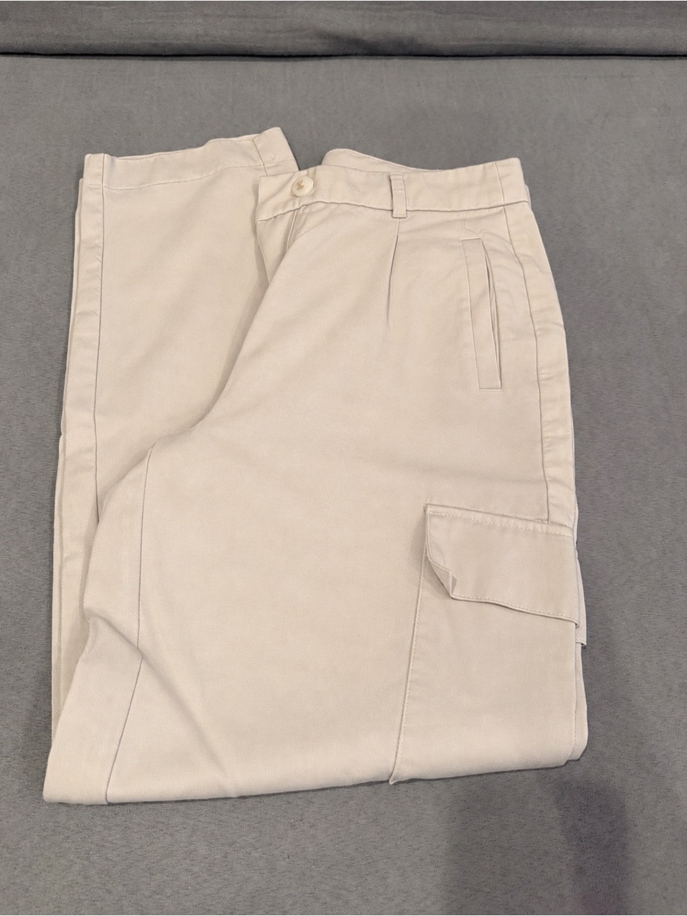 Women’s Khaki Cargo Pants - Classic Casual Trousers